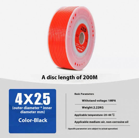 200M 4*2.5 air tube industrial PU air tube