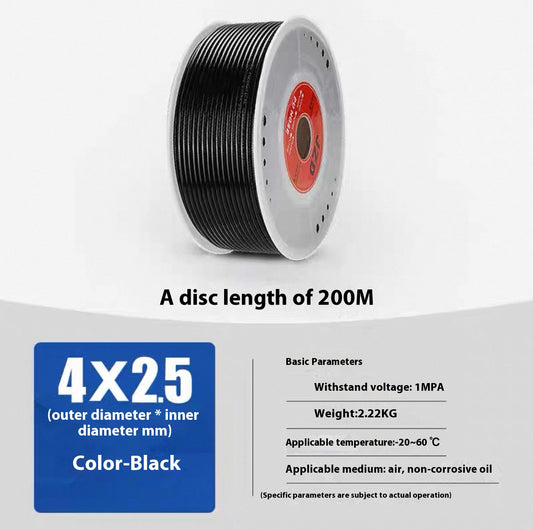 200M 4*2.5 air tube industrial PU air tube