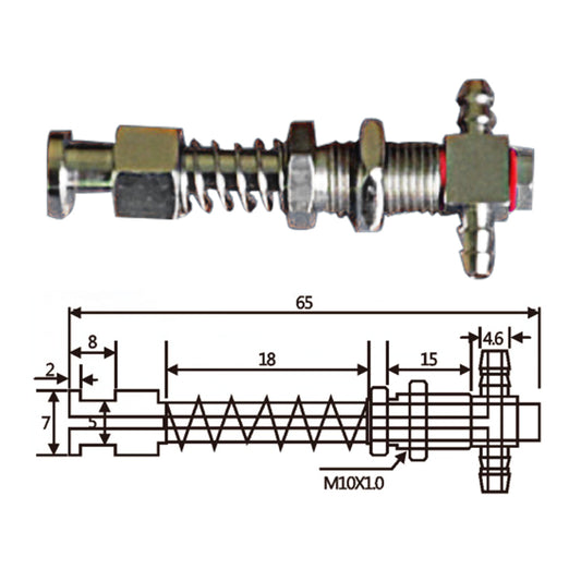 Vacuum Cup Holder Connector JH11-1065T