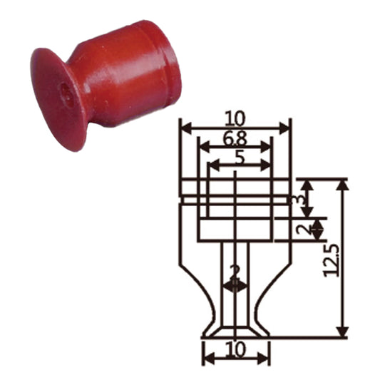 Pneumatic suction cup SD1-10白和红