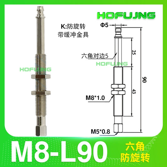 M8-L90 cannot rotate.