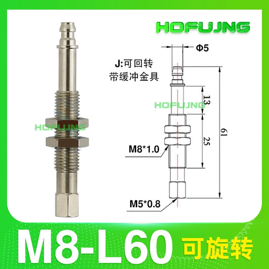 M8-L60 is rotatable