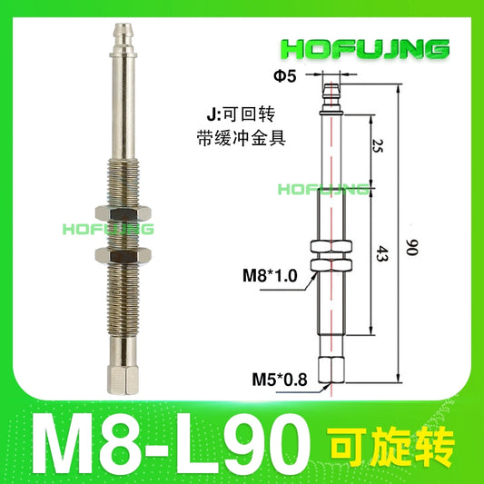 M8-L90 is rotatable