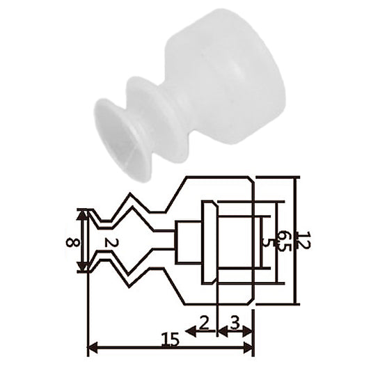 Pneumatic suction cup HM2-8