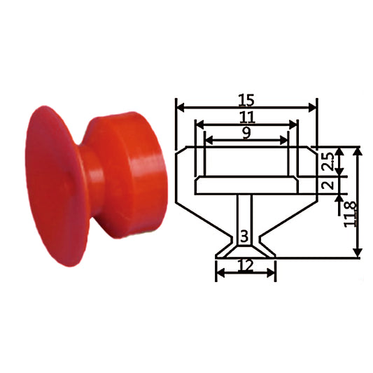 Pneumatic suction cup YX1-12