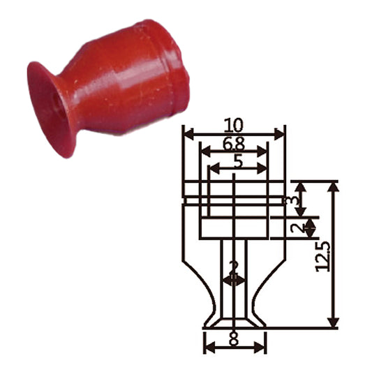 Pneumatic suction cup SD1-8白和红