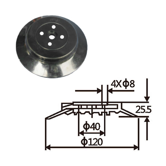 Pneumatic suction cup PF-120白和黑