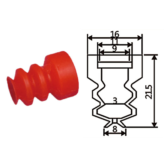 Pneumatic suction cup YX3-8