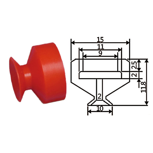 Pneumatic suction cup YX1-10