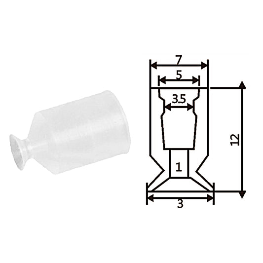 Pneumatic suction cup ZP-3